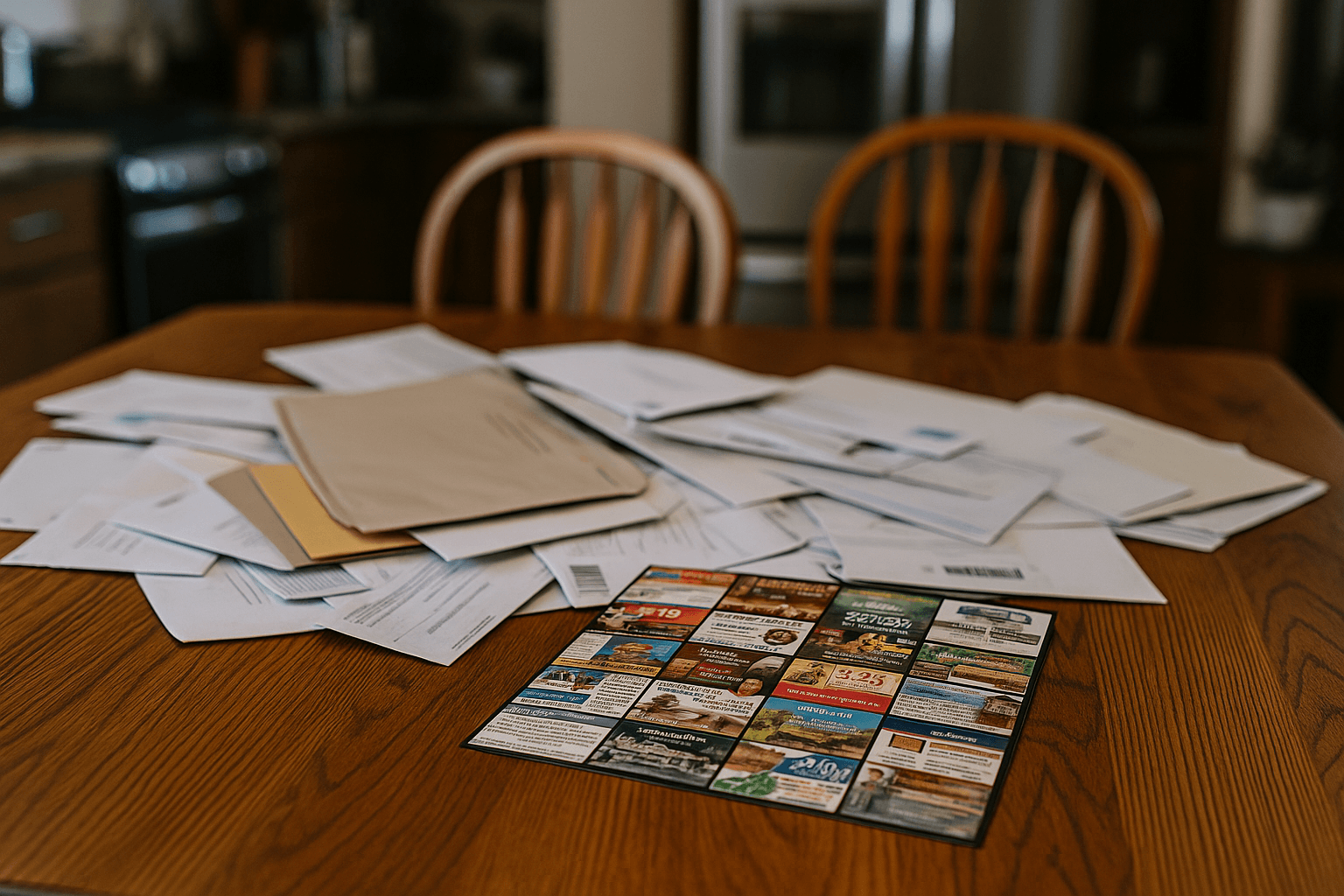 9x12 co op postcard stands out of the crod